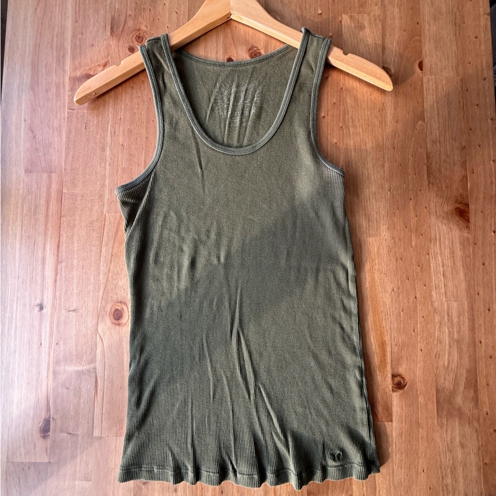Aeropostale Vintage Khaki Green Tank Top